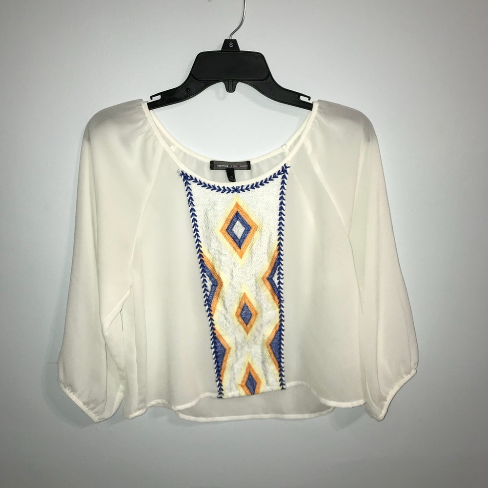 White Crop Top
